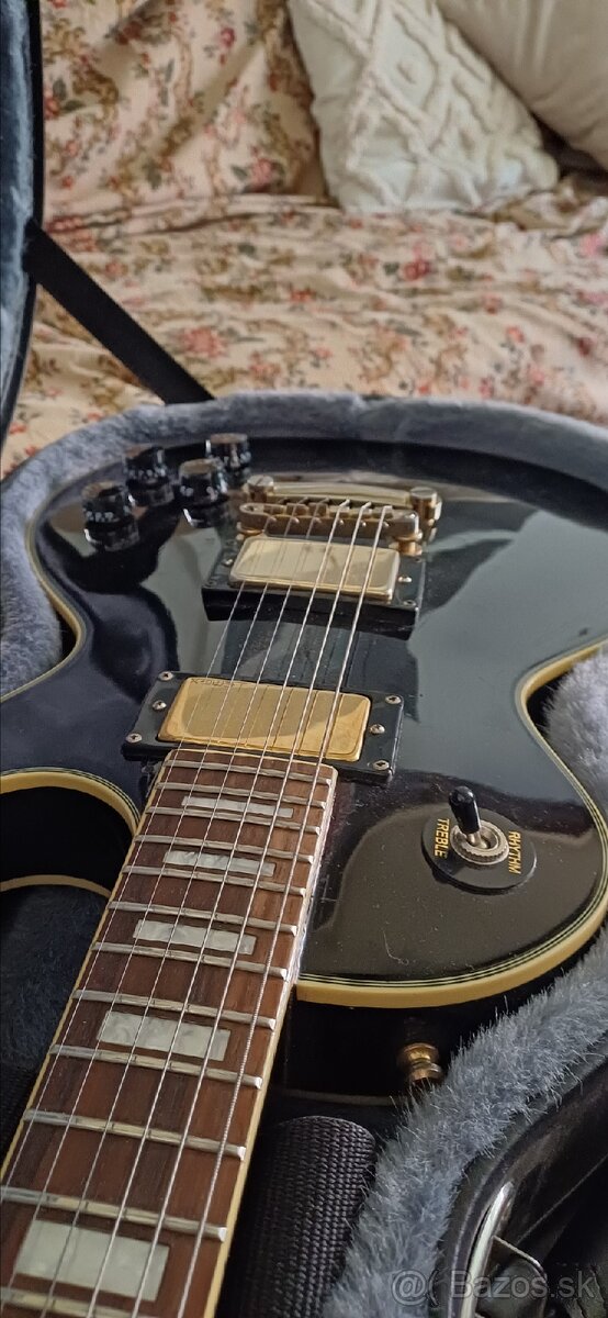 Epiphone les paul custom black + EMGx 81 a 85 - 3