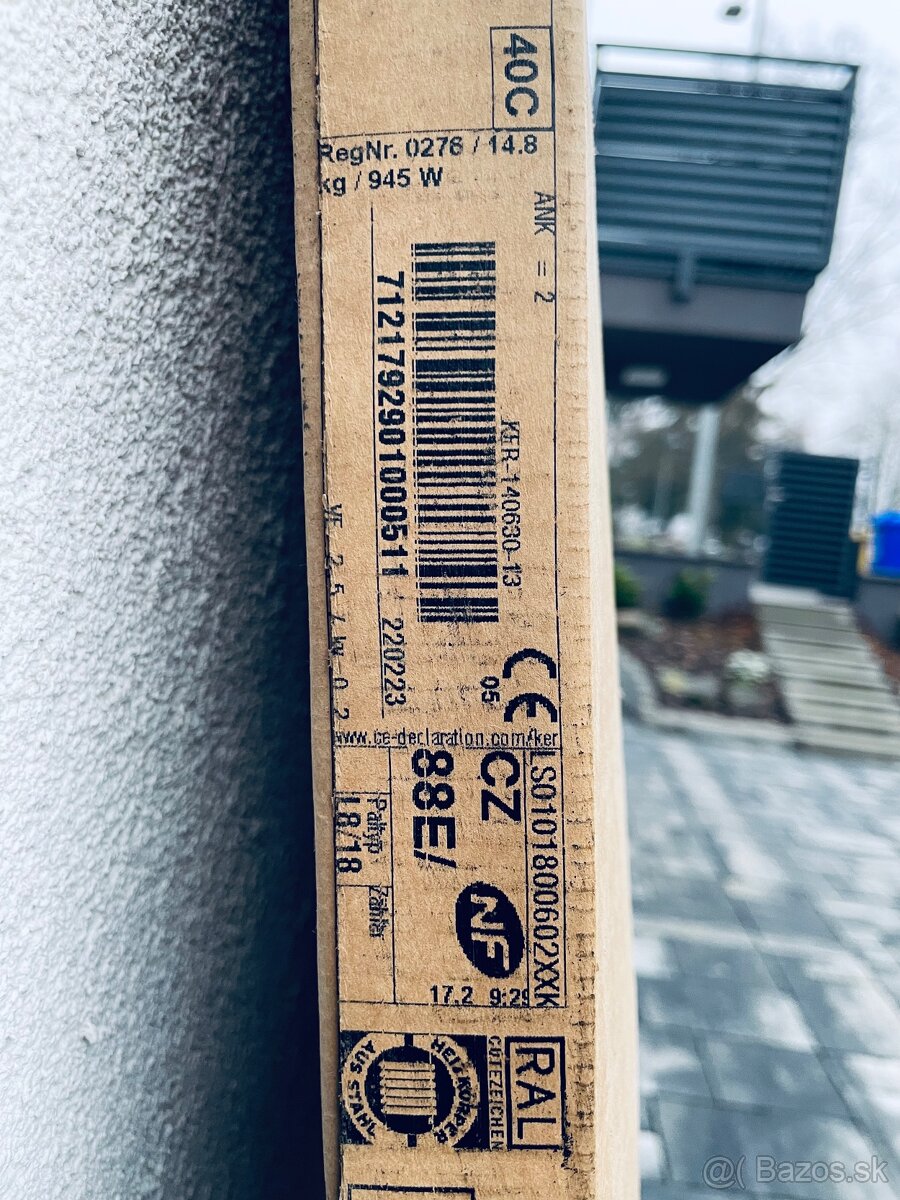 Kúpelňový rsdiátor 1800x600 Kermi LS0101800602XXK - 3