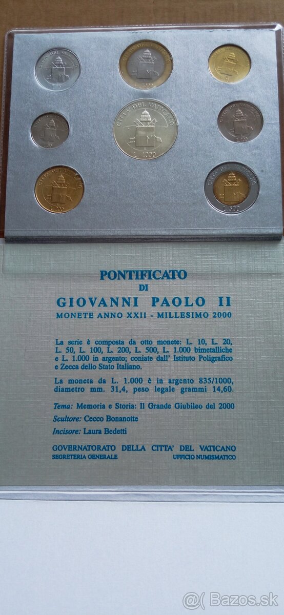 Sada mincí Vatikán 2000 - 3