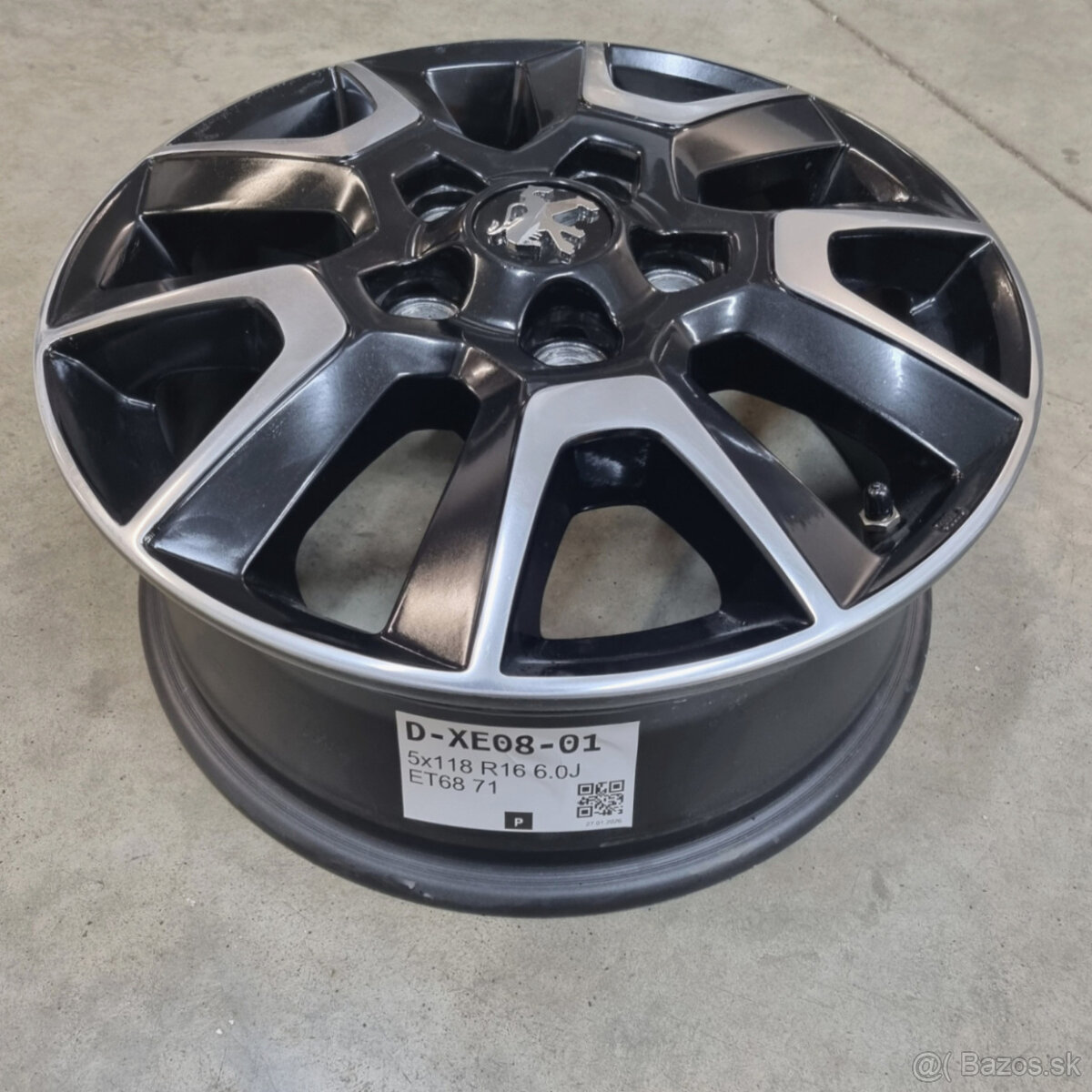 Hliníkové disky 5x118 R16 6J ET68 - 3
