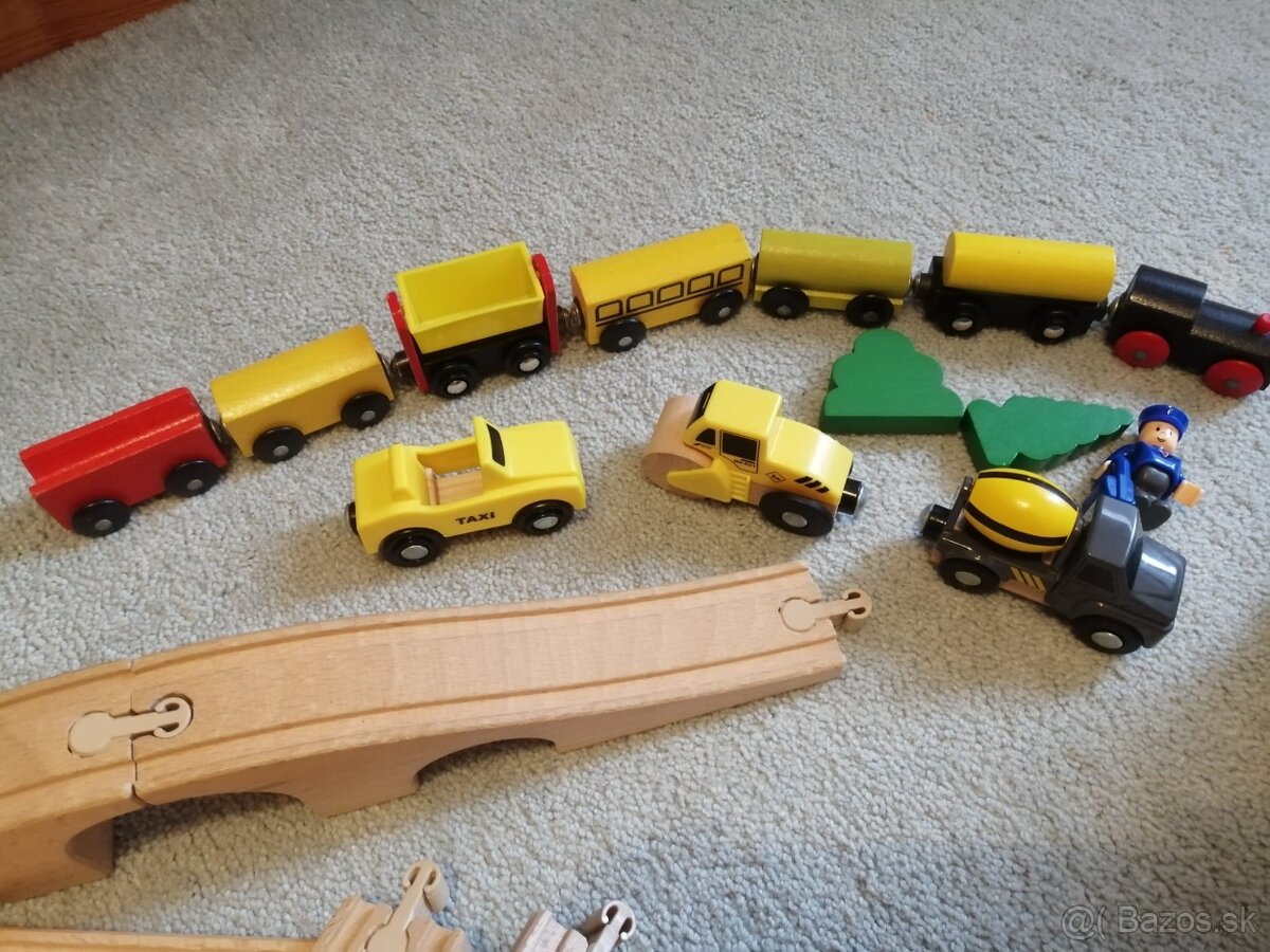 Drevený vláčik IKEA LILLABO LIDL LUPILU - 3