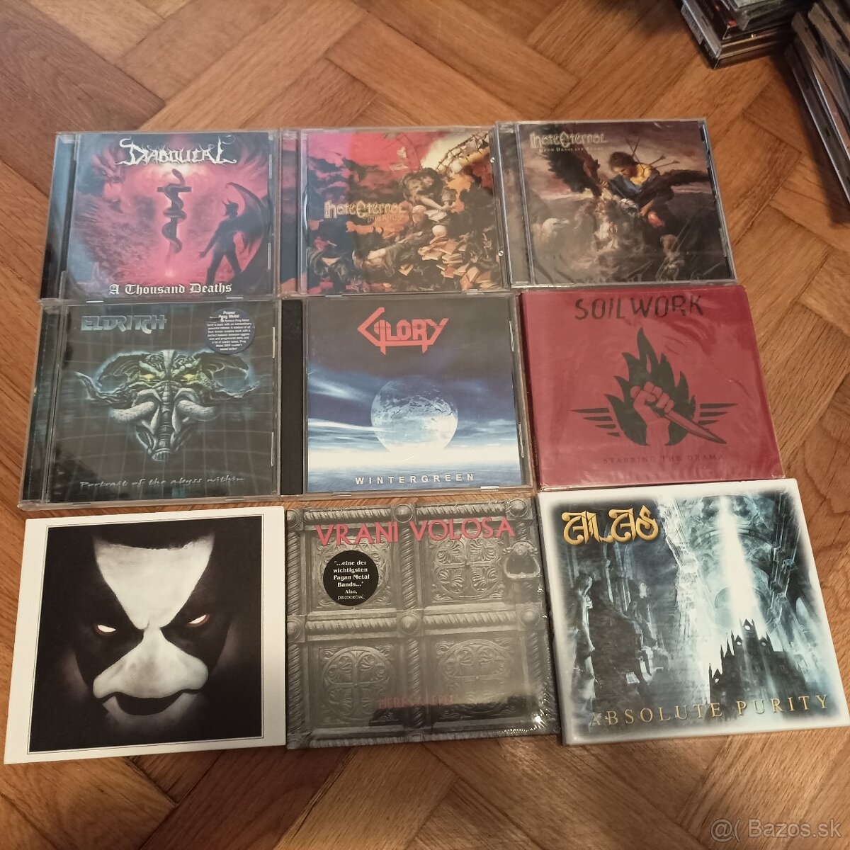 CD prog, heavy, death, black metal - 3