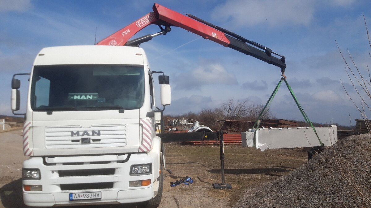MAN TGA 26.410 s hydraulickou rukou Fassi - 3