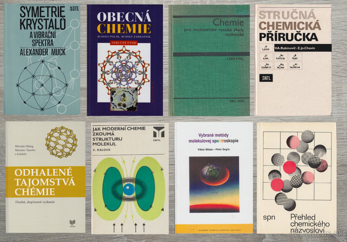 Chémia, knihy a učebnice - 3