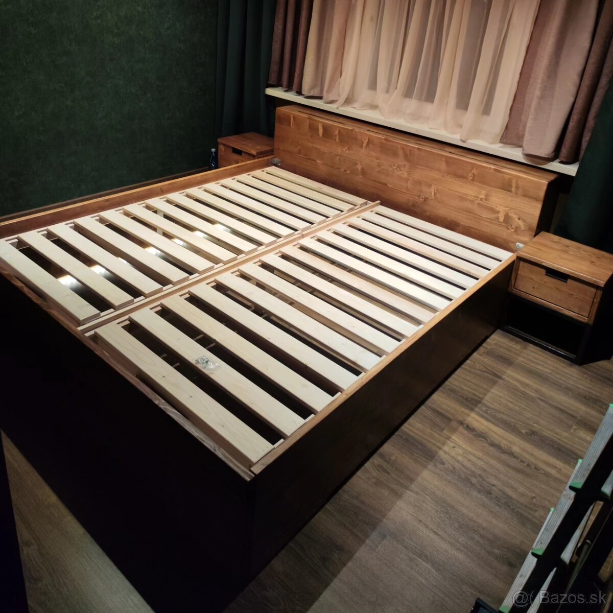 Predám manželské postele z masívu - 3