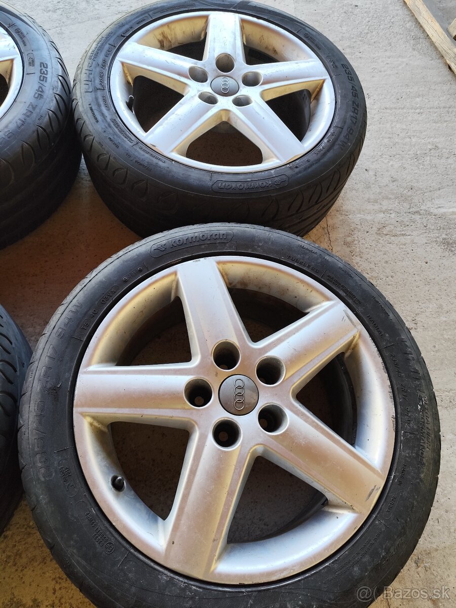 Predám ALU disky Audi 5x112 R17 - 3