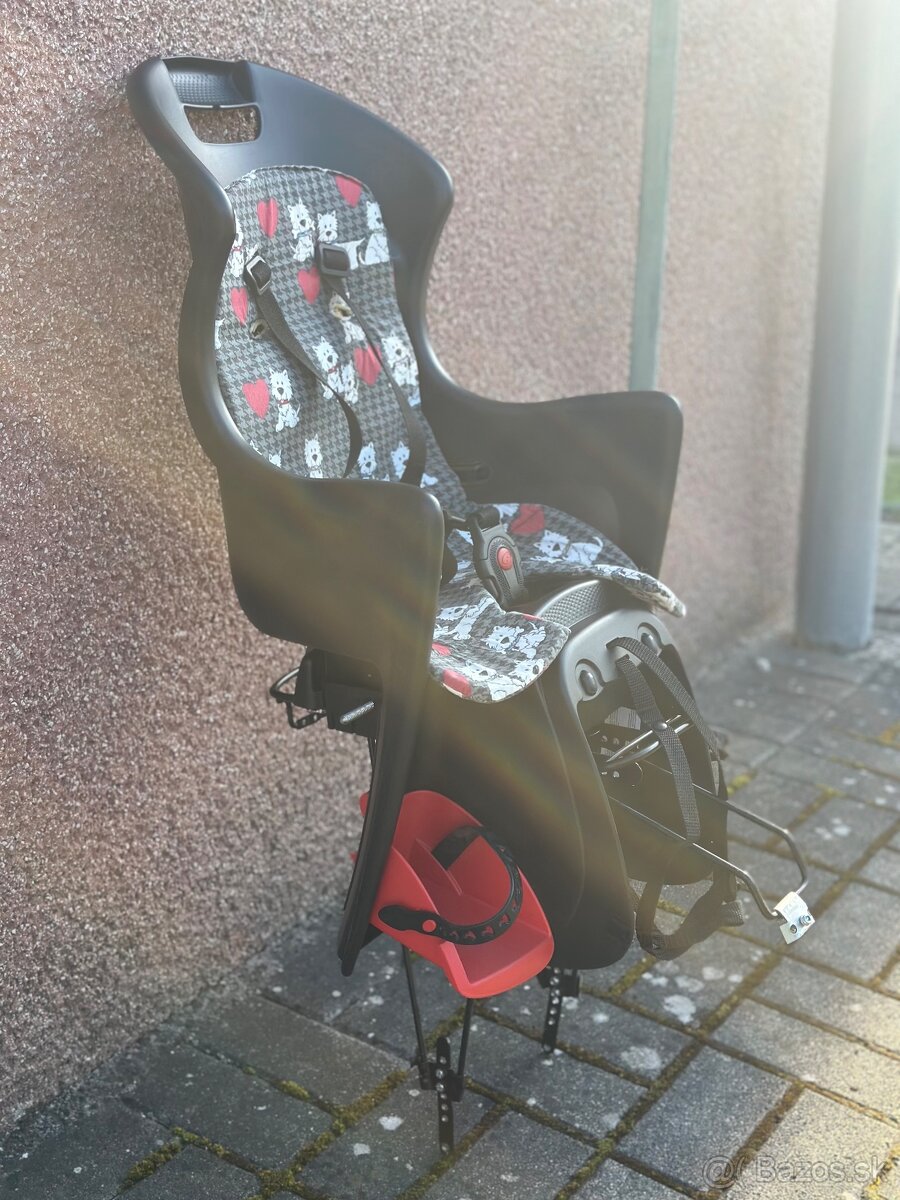 Detská cyklosedačka s nosičom Polisport - 3
