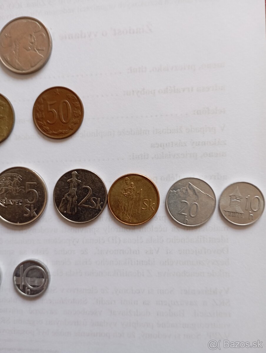 Mince ČSR,SR,ČR. - 3