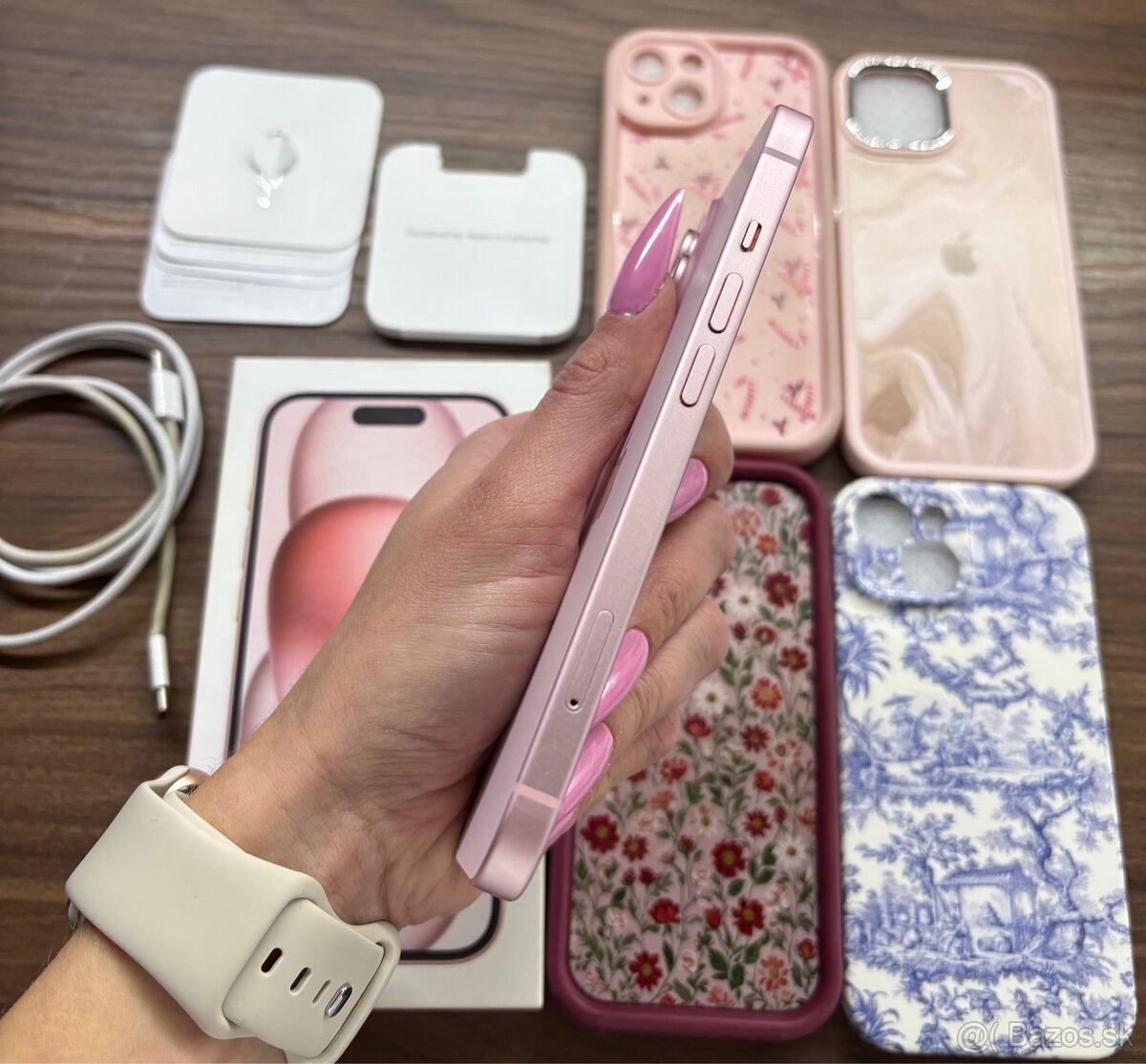Apple iPhone 15 128GB Pink - 3