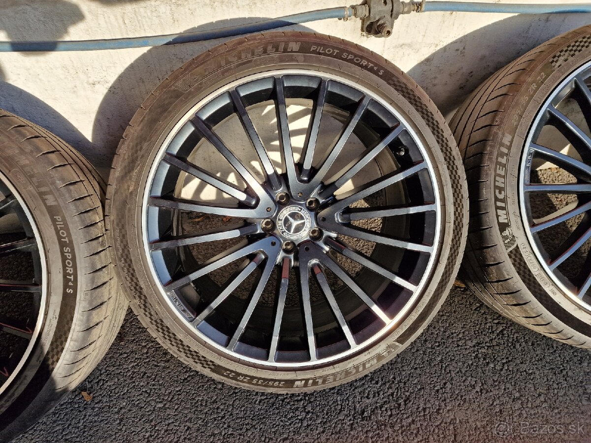 Mescedes GLS 166 R 22 sada kolies 5x112 10,5x22 ET 45 - 3