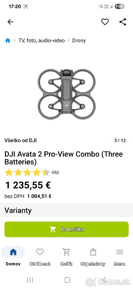 Dron dji avata 2 combo ako na obrázku? - 3