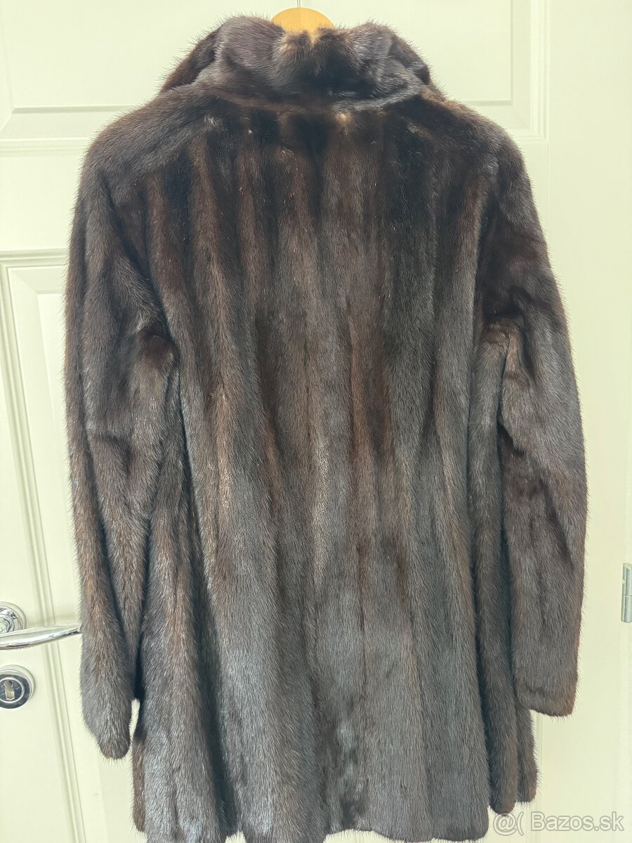 Norkový kožuch- pravý, nádherny - 3
