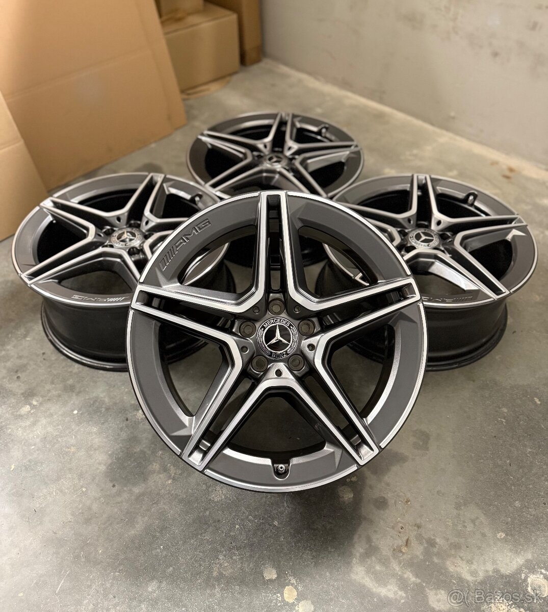 Hliníkové disky 5x112 R19 Mercedes Benz CLS AMG C257 W257 - 3