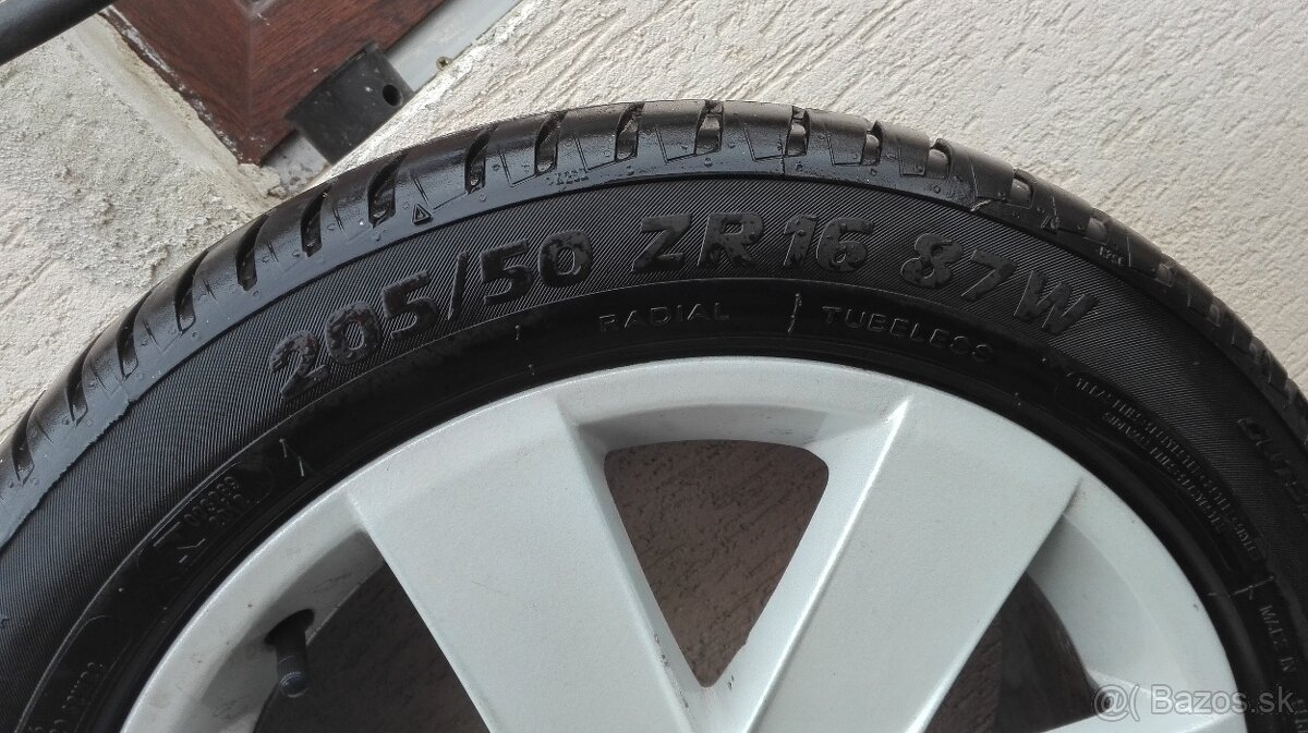 16´ disky + letné pneu ford - 3