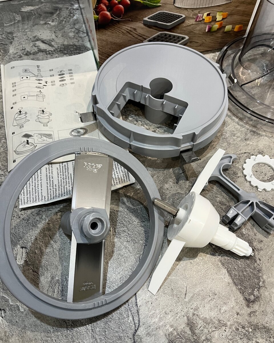 Nadstavec na krájanie kociek Bosch MUZ5CC2 na mum 2 a 5 - 3