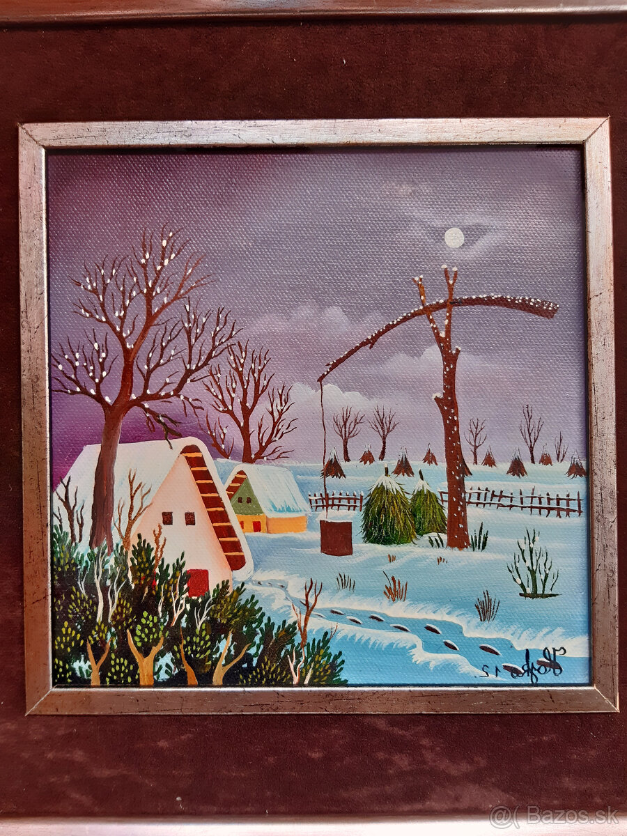 Insitný obraz Zima - 3