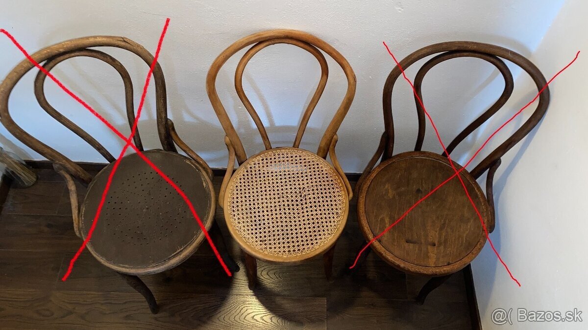 Thonet stoličky - 3
