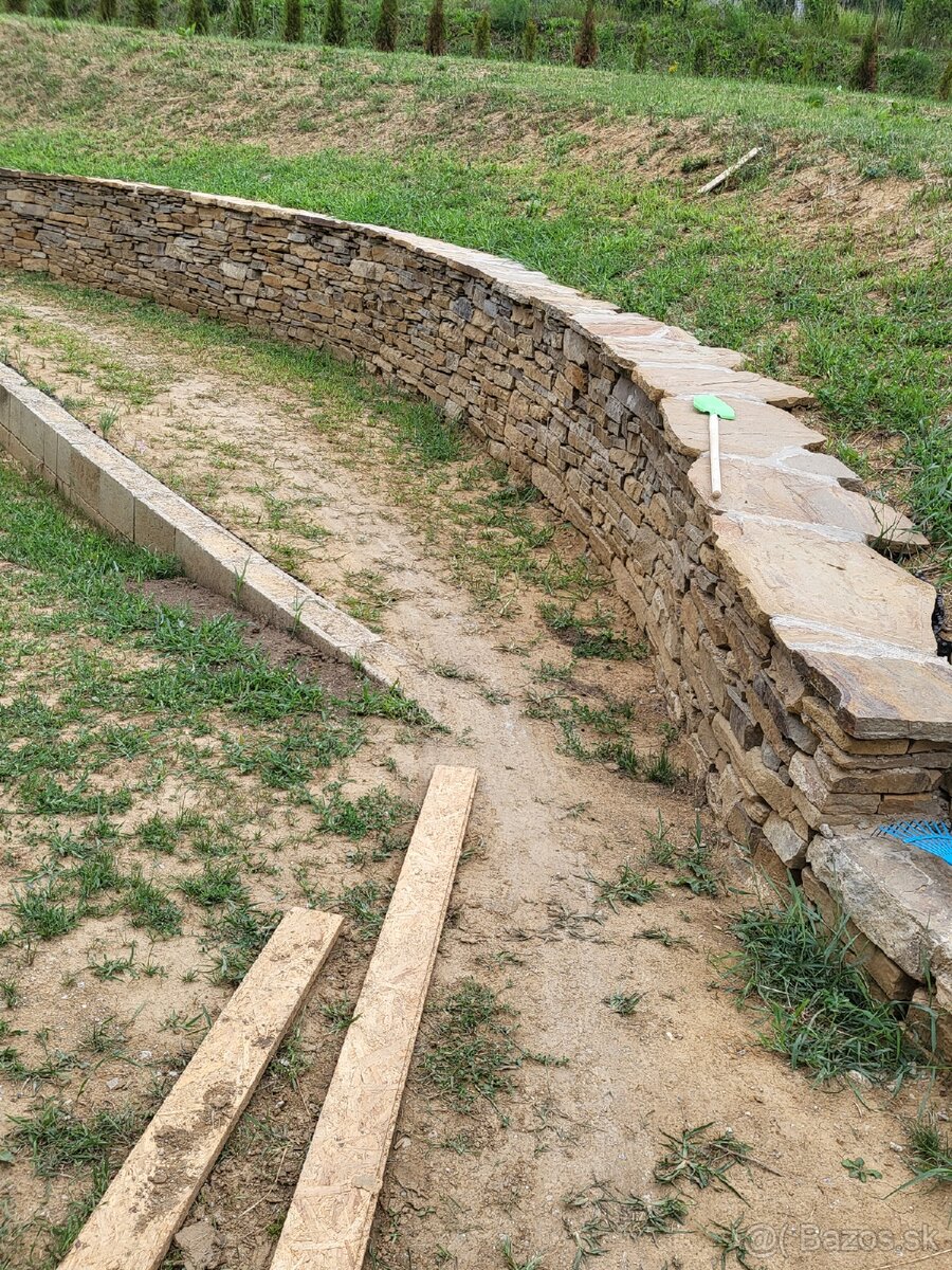 Kamen peskovec zluto hnedi - 3