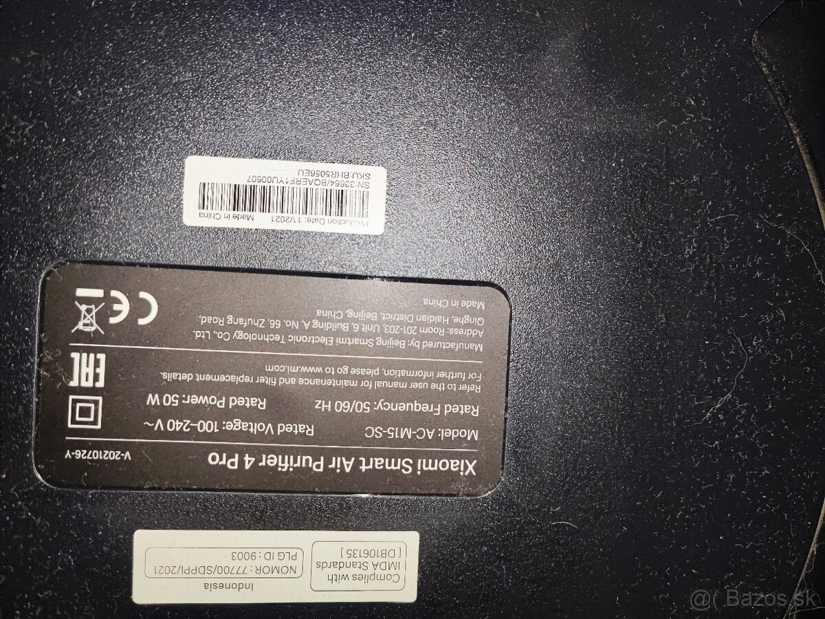 Predám čističku vzduchu Xiaomi smart air Purifier 4 pro - 3