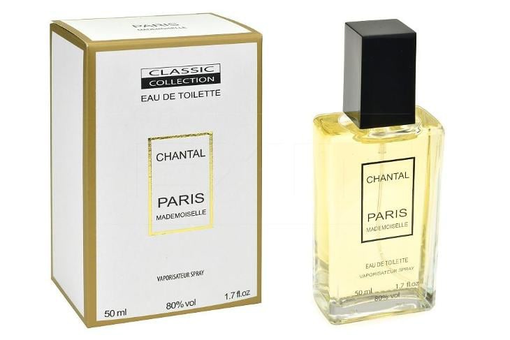 Dámska toaletná voda Chantal Paris
Type
Eau de Toile - 3