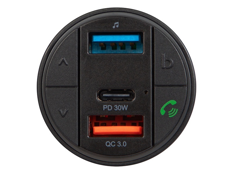 FM transmitter BLOW Bluetooth 5.3+QC3.0+PD 30W V.2 74-179 - 3