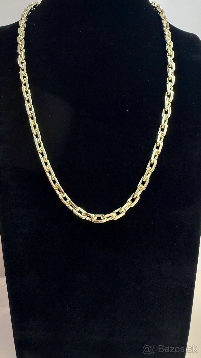 Zlata retiazka anker pilka 14k 585/1000 108,40g - 3