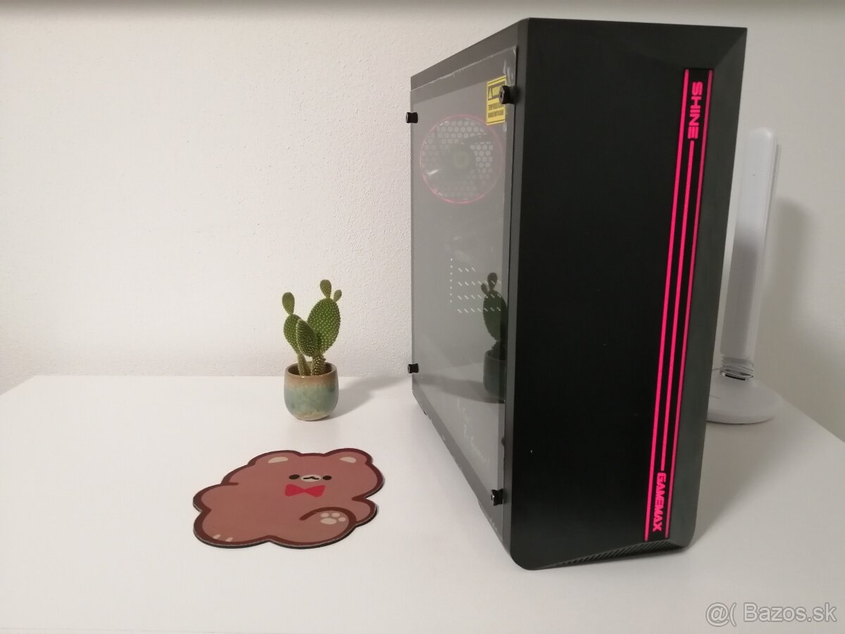 PC zostava so 6jadrom Ryzen 5, 16GB a graf Nvidia RTX 3060Ti - 3