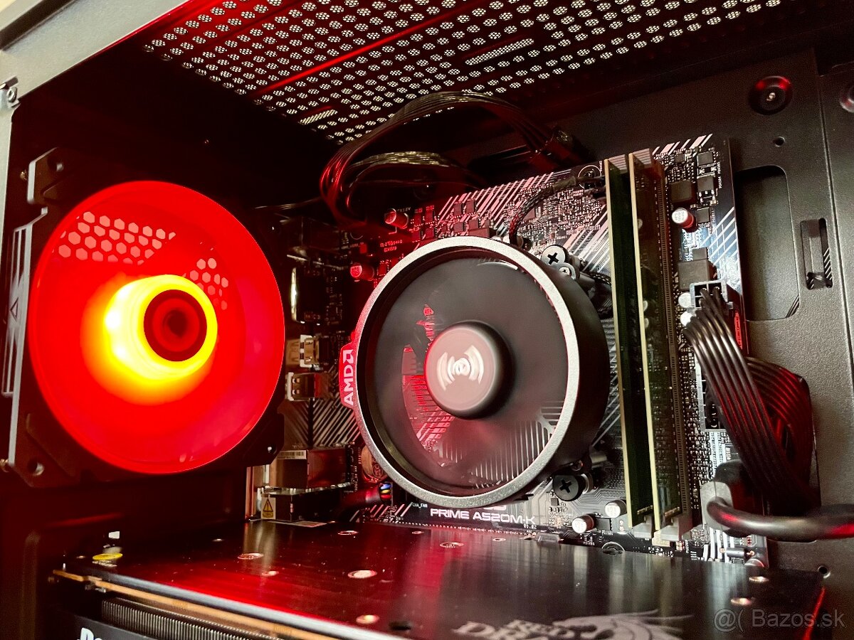 Herný PC - R5 5500,RX 5700 XT 8GB,16GB RAM,512GB NVMe - 3