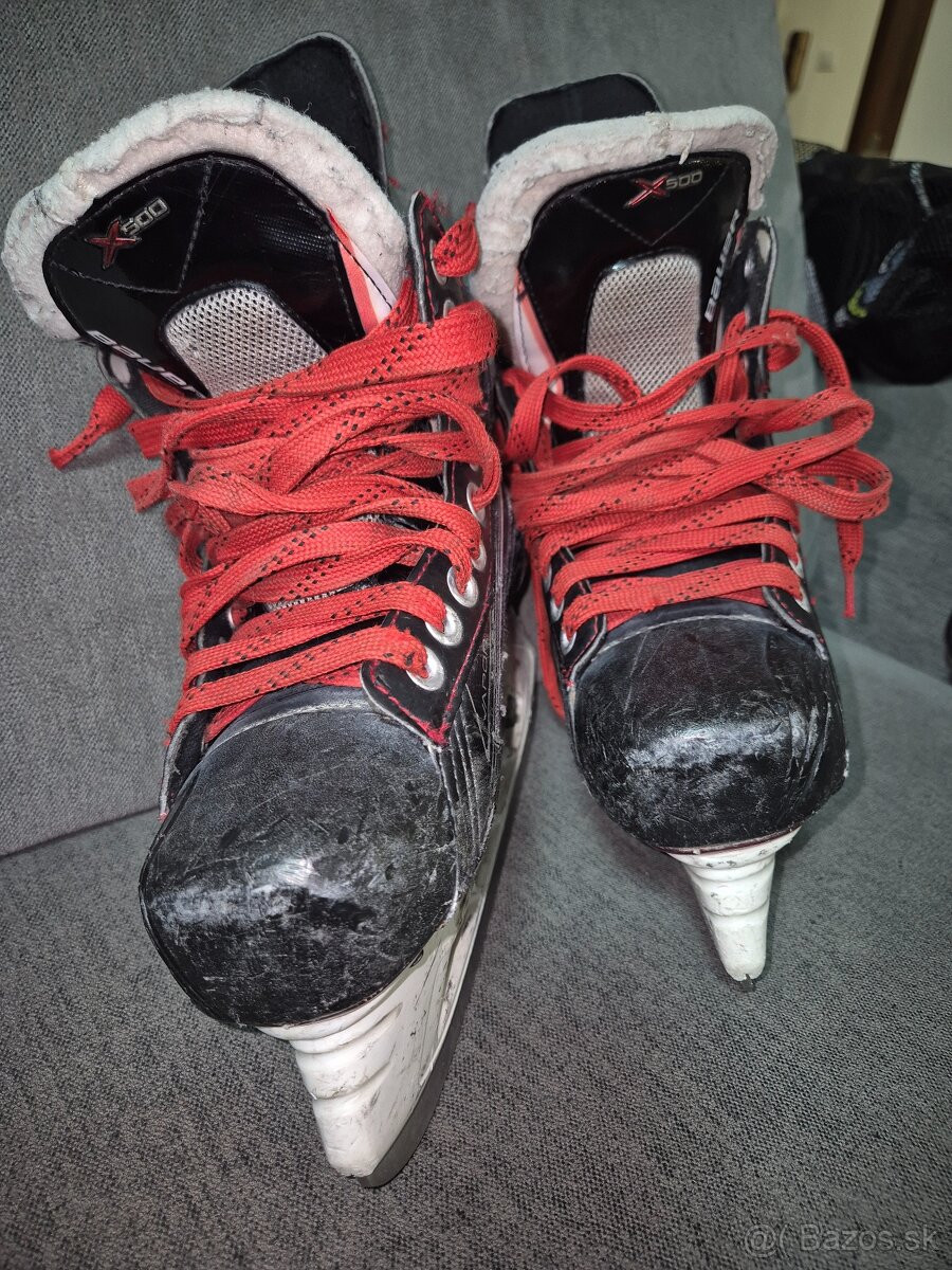 Hokejove korčule bauer x500 veľ.36 - 3