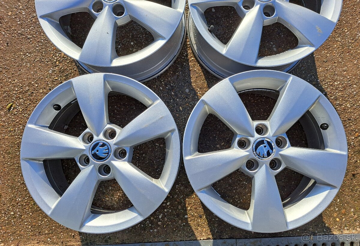 5x100 R15 disky Škoda - 3