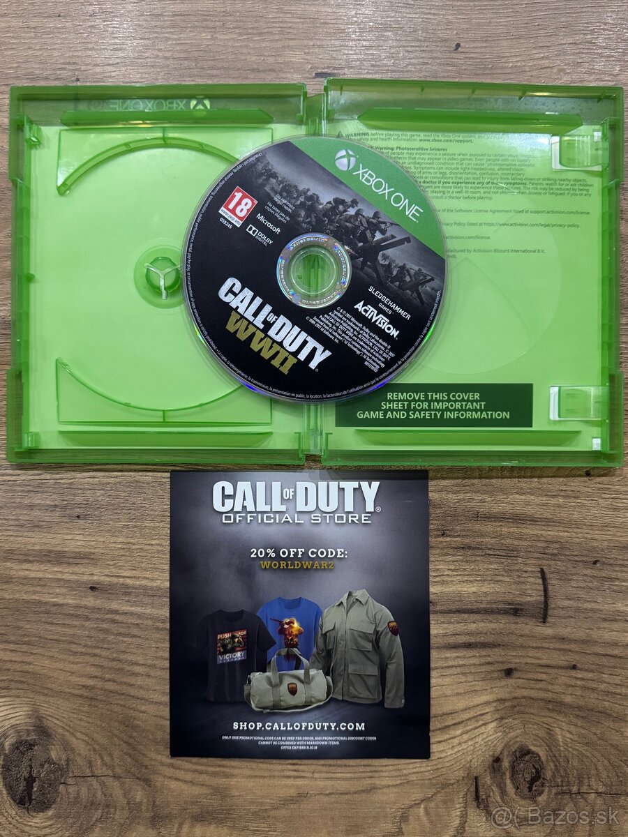 Hra Xbox One - Call of Duty WW2 - 3