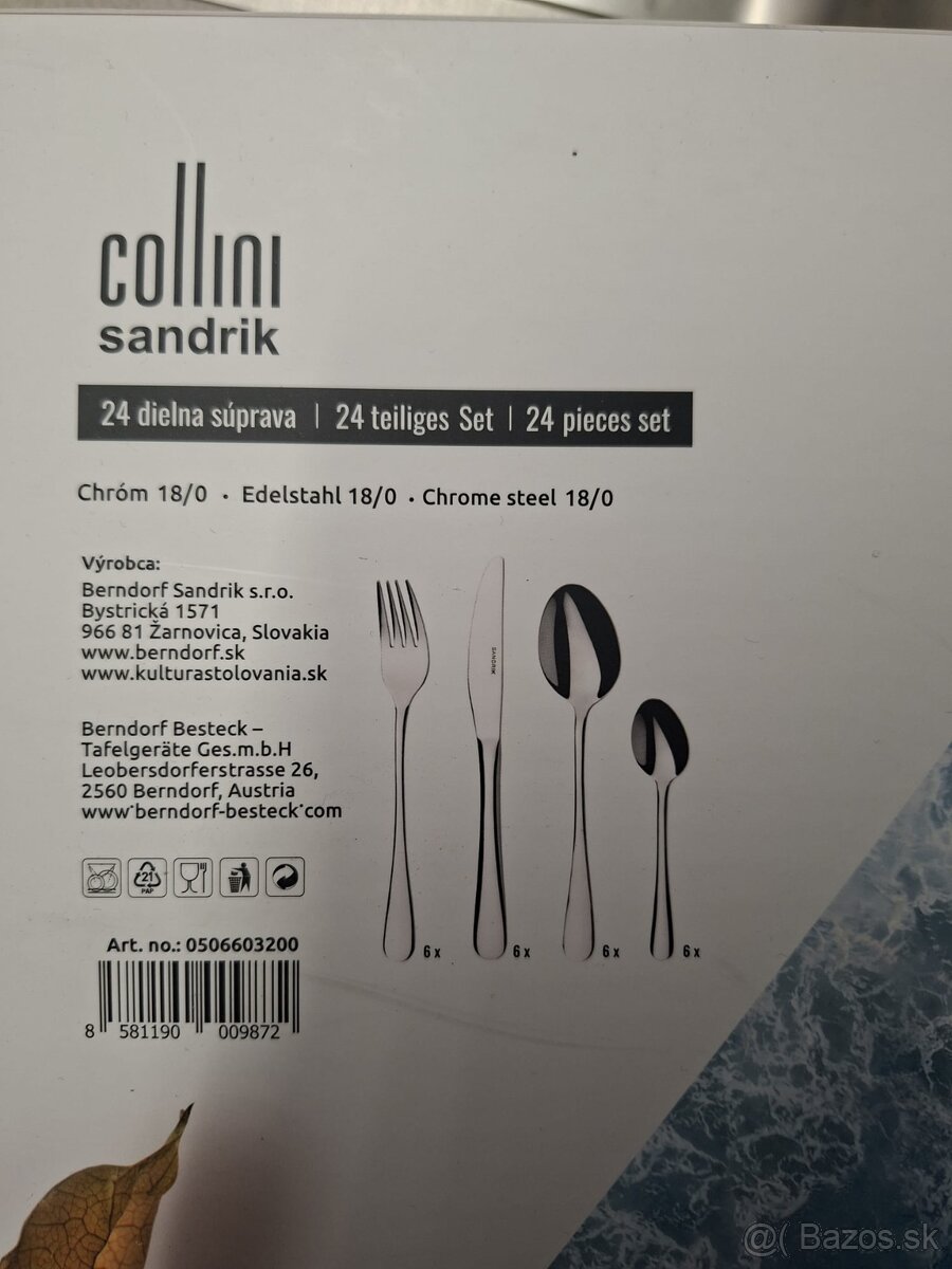 Predám príbor Sandrik (24ks) - 3