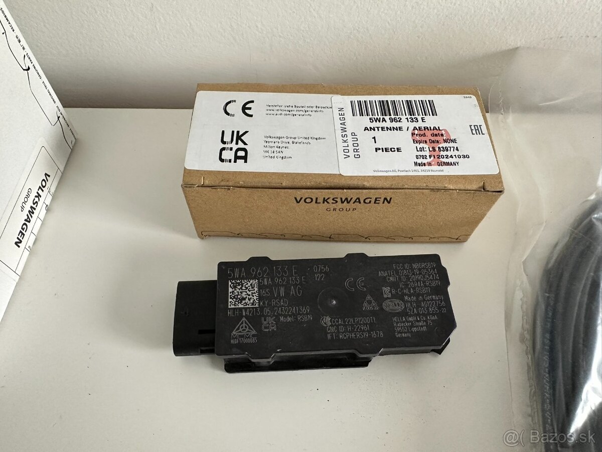 Originál Škoda Anténa, RJ, Kabeláž - 3