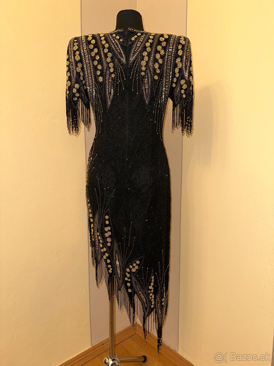 Ručne robené spoločenské/plesové šaty - 3