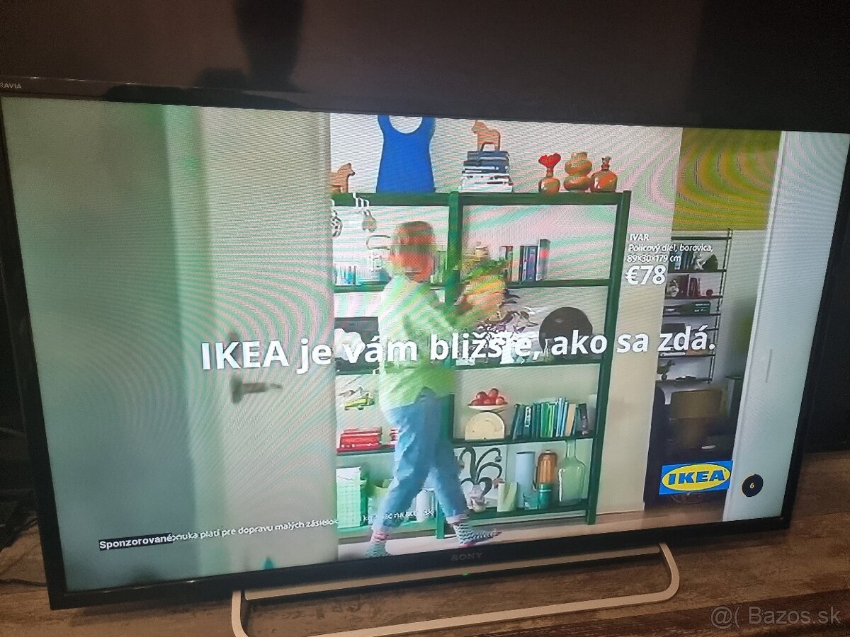 Kvalitná TV Sony 40" 102cm, Aj Na Batérie 20V - 3