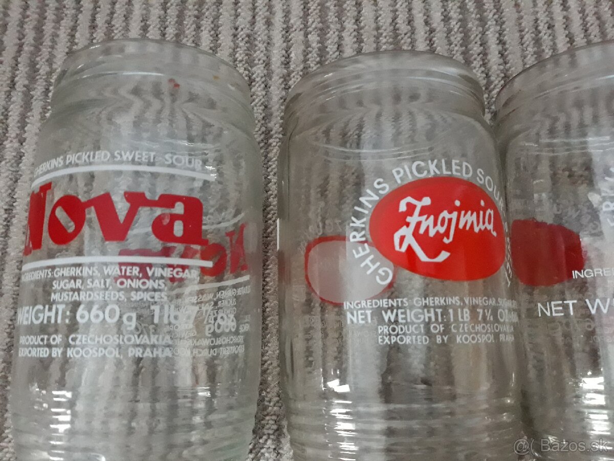 Retro zaváraninové poháre - 3