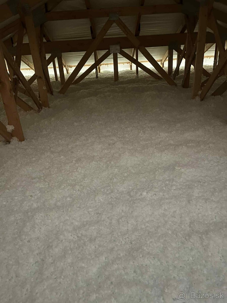 Fúkaná🔸striekaná izolácia – 🔸rýchle, učinné zateplenie - 3
