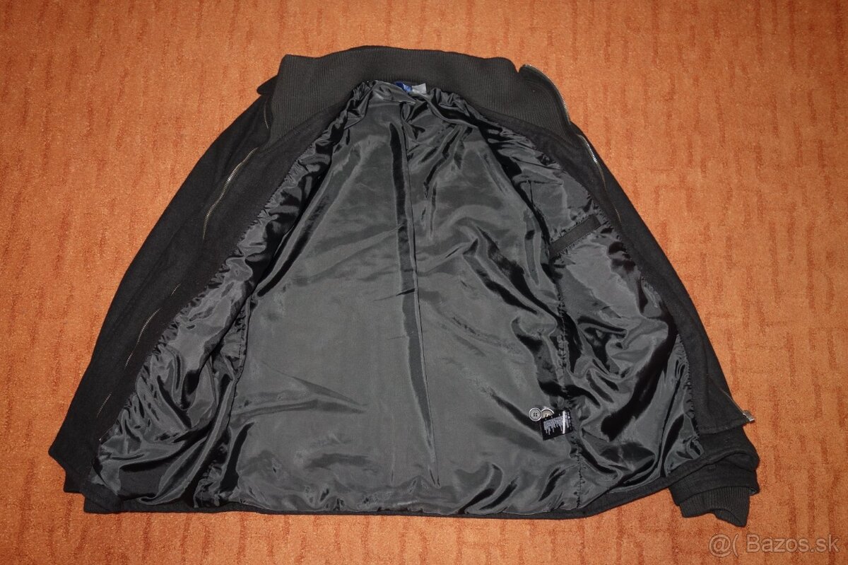 Suprový sýtočierny pánsky/chlapčenský kabát H&M - 3