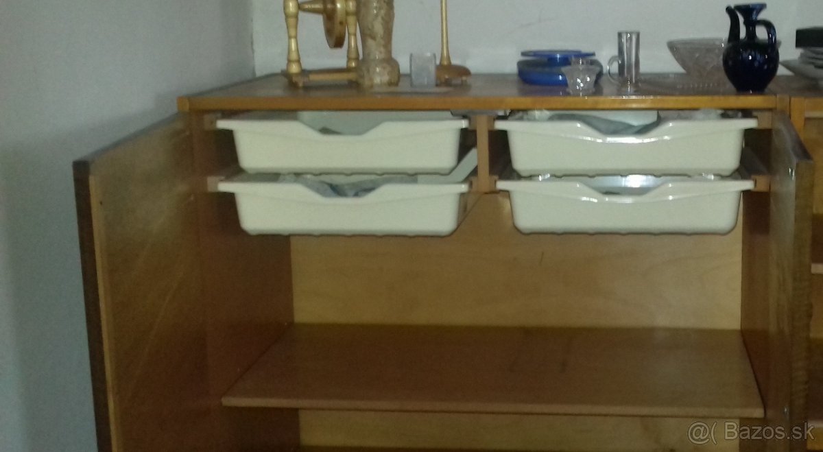 Brusel retro obývačku 60-te roky posledné 3 kusy nábytku - 3