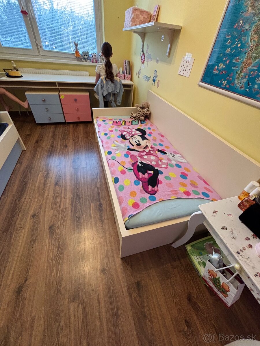 Detská izba detské postele písací stôl - 3