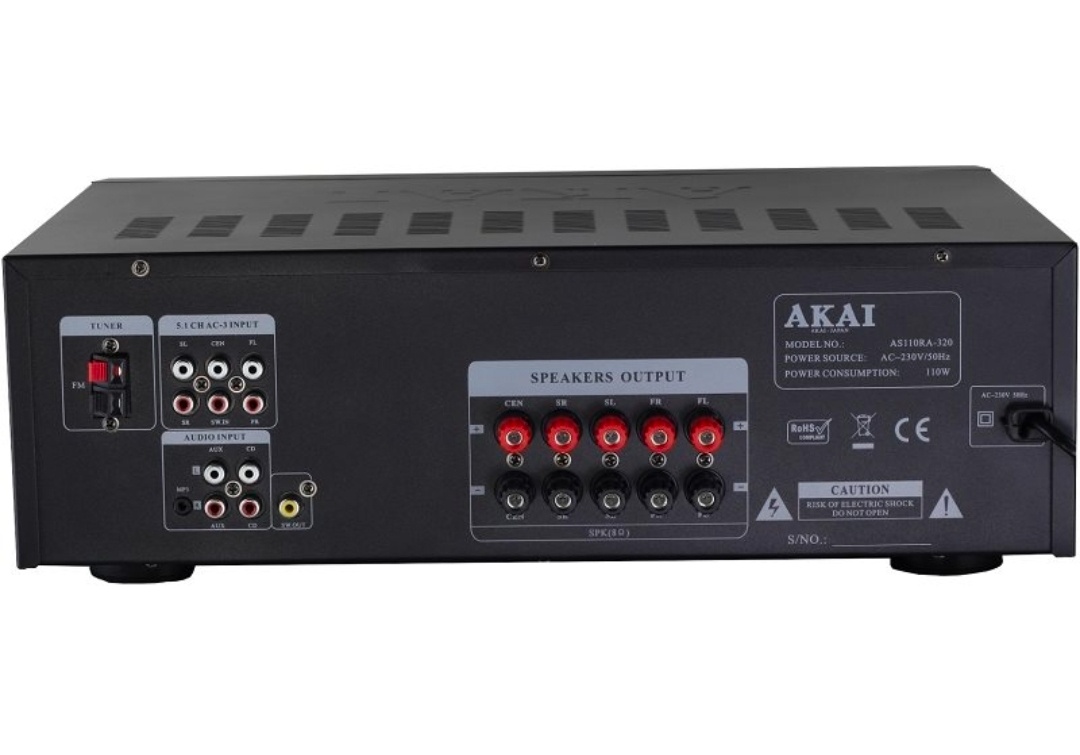 AV receiver AKAI AS110RA-320 - 3