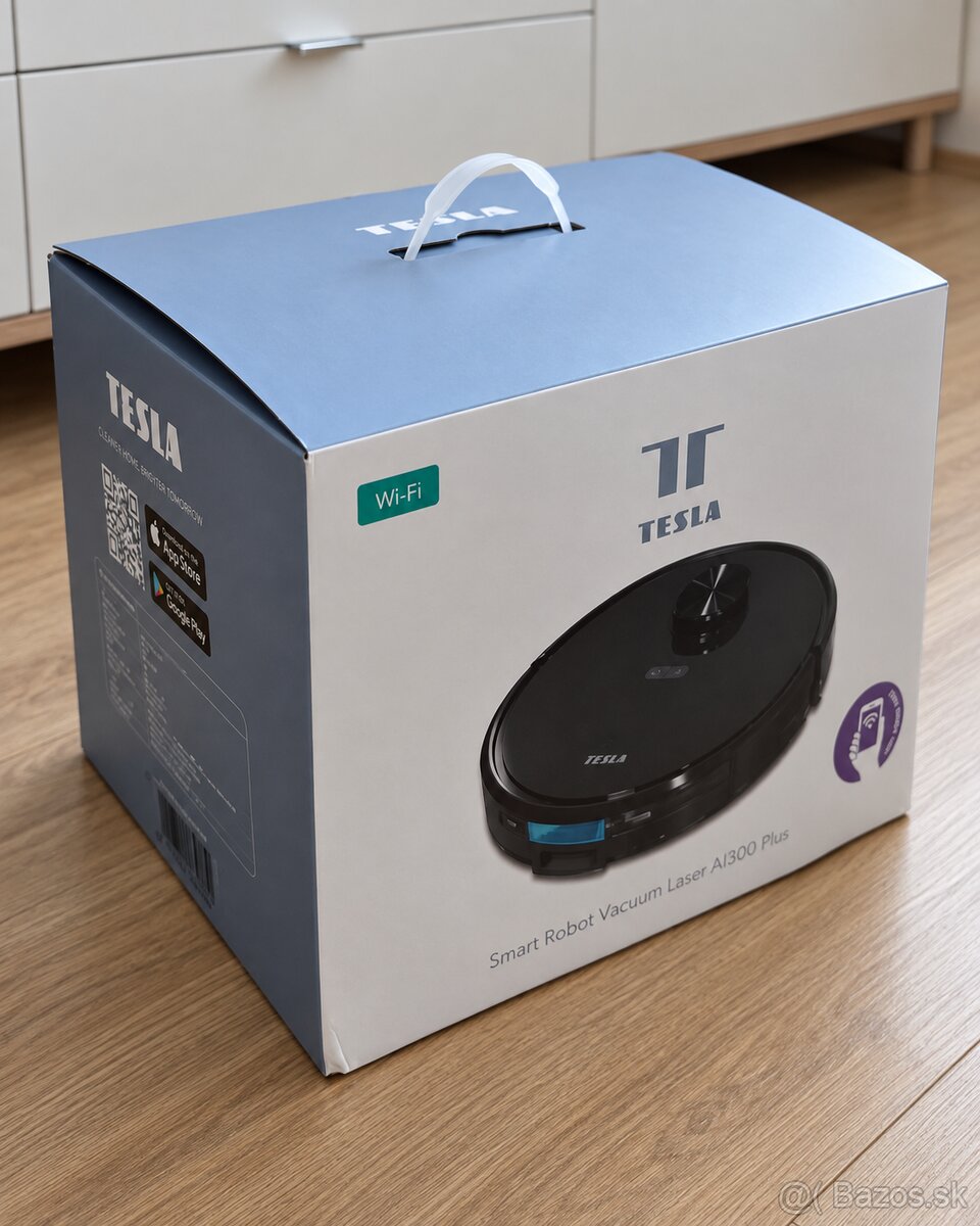 Ako nový robotický vysávač TESLA AI300 Plus + extra prísluše - 3