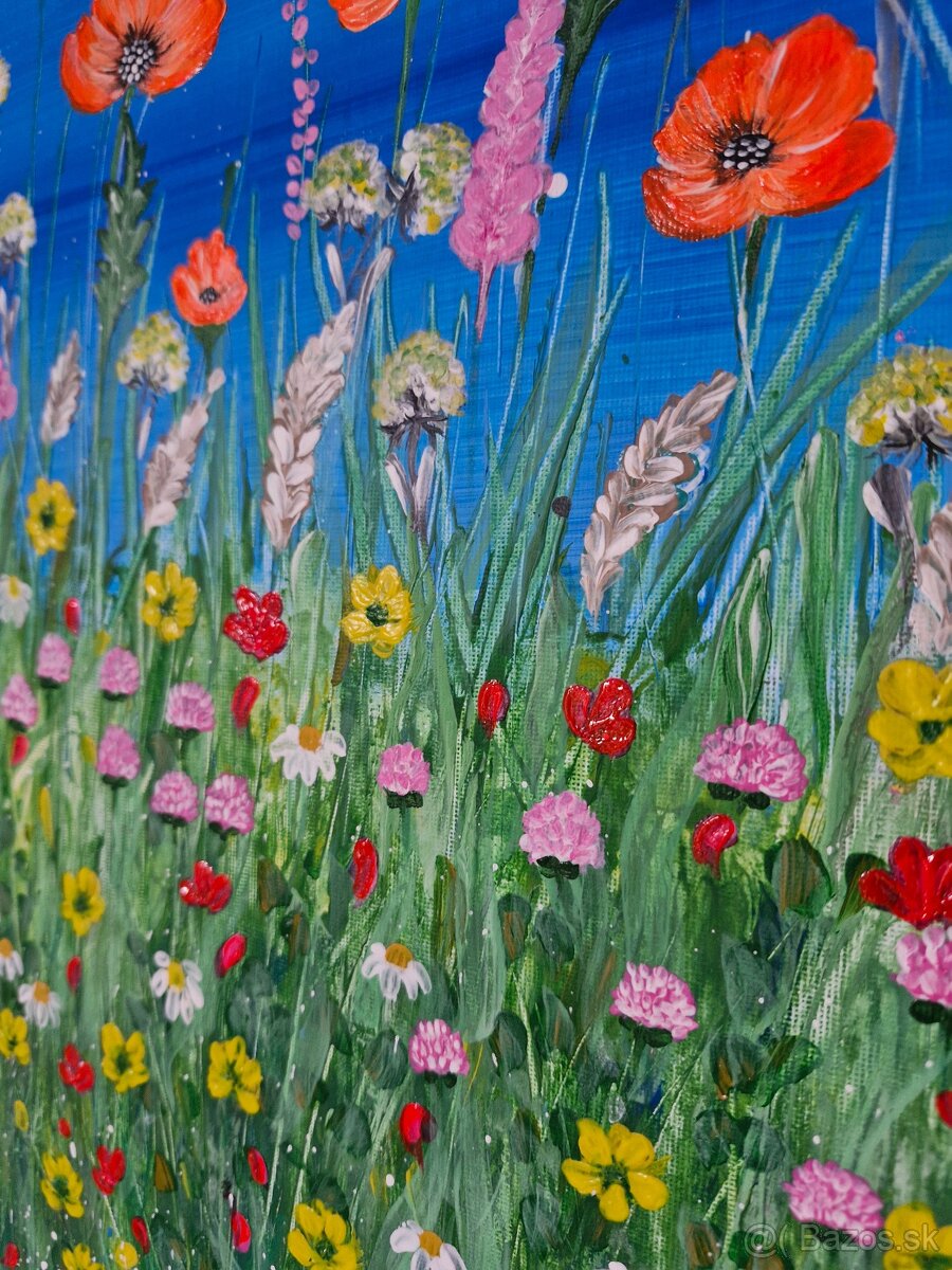 Abstraktný obraz 100x70 cm LUKA - 3