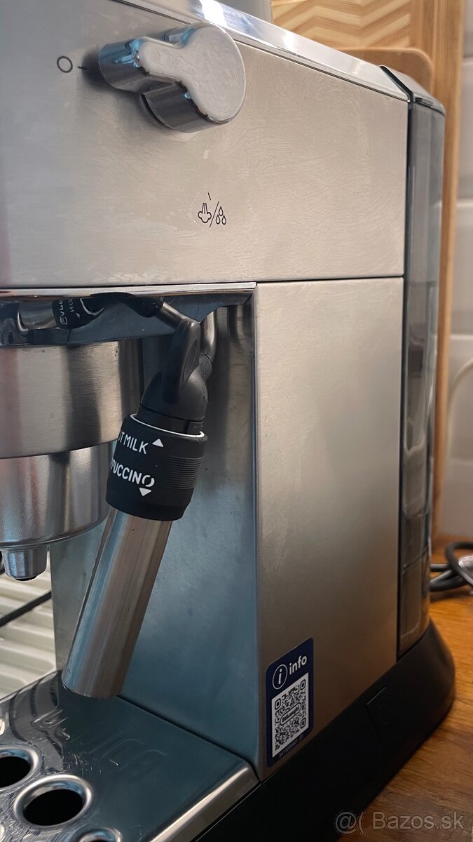 Predám pákový kávovar De’Longhi Dedica, aj s mlynčekom - 3