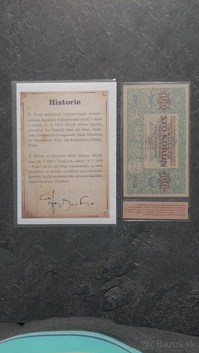 100 Kč 1919 / 2018 - Ivančice - 3