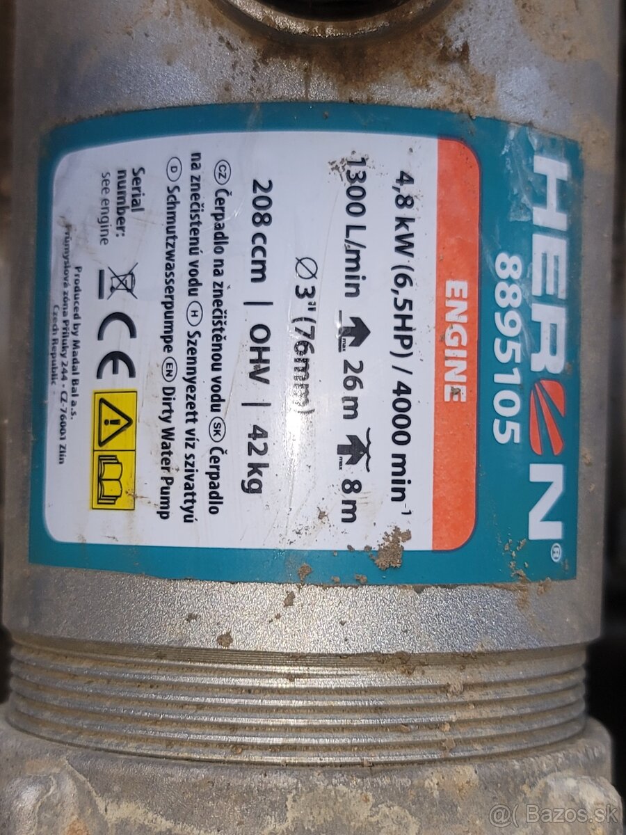 Kalove cerpadlo heron - 3