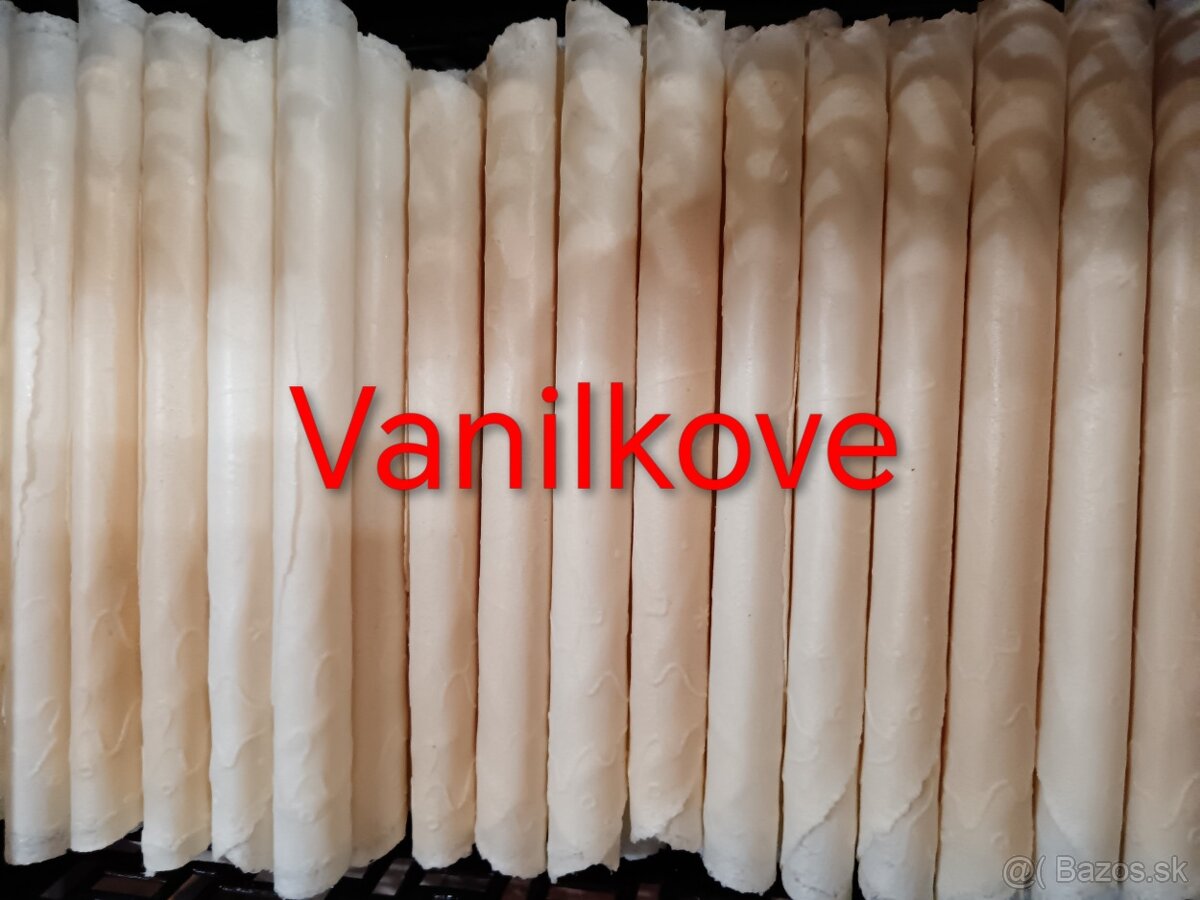 Vianočné oplátky a trubičky - 3