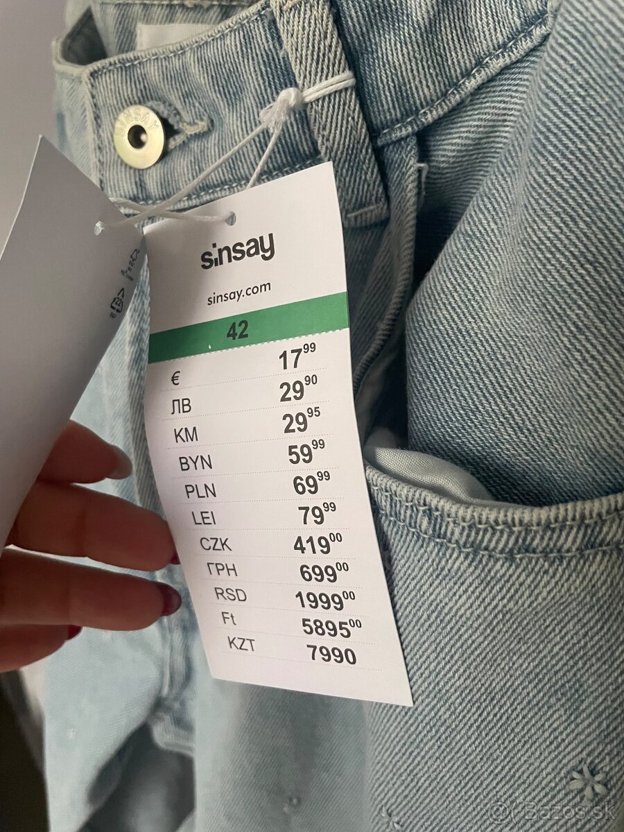 Dámske mom džínsy - 3