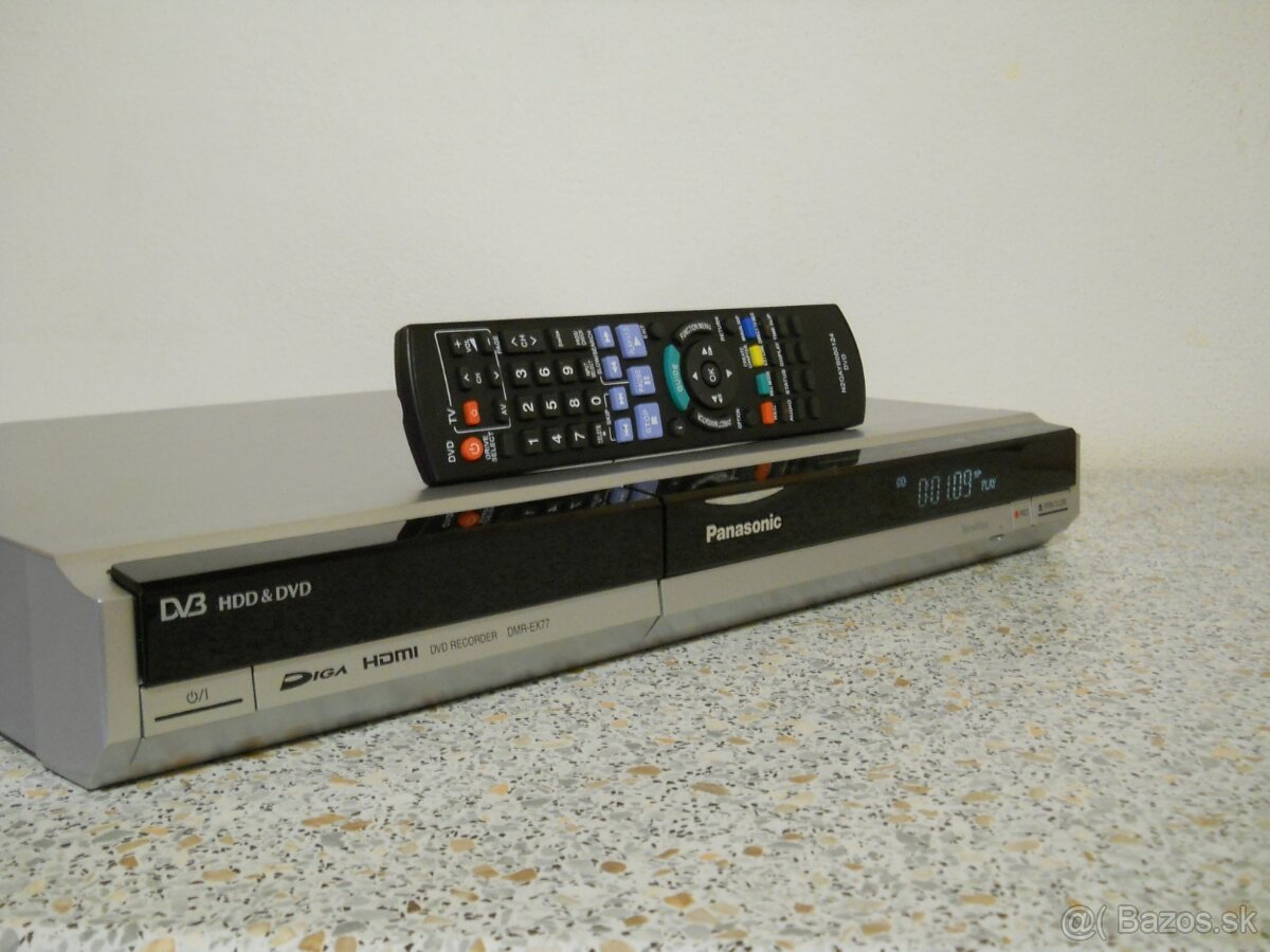 DVD rekordér Panasonic DMR-EX77 - 3