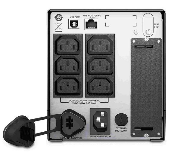 Predám APC Smart UPS 750VA LCD 230V (500W) - 3